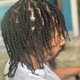 Starter Loc Coils on Natural Texture hair *medium/large