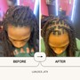 Loc Re-twist w/ 2 Strand Twisted or Braided