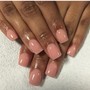 Pedicure full set acrylic