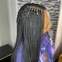 Faux locs bob