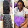 Loose Human hair Crochet