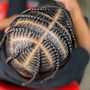 Large knotless Braids