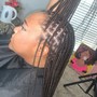 Small Knotless Braids(waist)