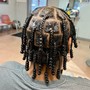 2 Straight Back Braids