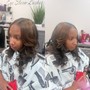 Blow out Takedown w/shampoo conditioning &amp;oil treatment w/trim