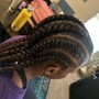 freestyle feed in braids