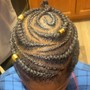 Kid's Cornrow Hairstyle