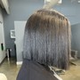 Shampoo w/ blowout natural hair