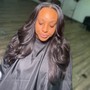 Half Up Half Down Weave Install