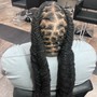 Medium Plaits (braids) no hair added