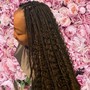 Large Knotless Braids