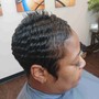 Basic cornrows 6-8