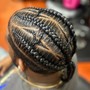 Medium Knotless Braids