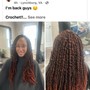 3 Crochets a year ( hair included and wash)