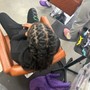 Loc Retwist w/ style