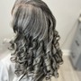 Natural Hair Silk Press(Long hair)