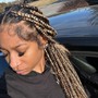 Knotless braids