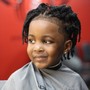 Men's Braids/Locs Taper and Shave(No Beard)