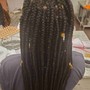 Boho Knotless Braids