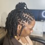 Perm rod “them” locs