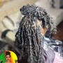 Butt length Passion/ Spring Twist over Locs - Hair Included