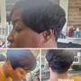 Pixie - Wash/Wrap/Style (Short Styles)