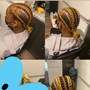 fulani braids hair included