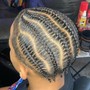 men stitch braids