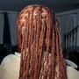 Small Boho Knotless Braids