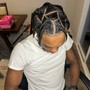 Medium box braids