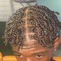 Dread Retwist (Palm roll/Comb method)