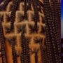 Small knotless Braids