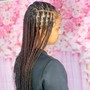 S/Medium Knotless Braids