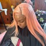 Wig Install with custom color