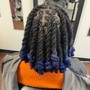 2 Strand Twist (Over 100 Locs)