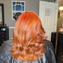 Base Color  and Pintura Highlights for Curls