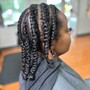 Flat twist (medium)