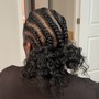 Feed-In Braids (Medium/Mid Back)