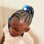 Kid's knotless Braids ages 1-4