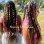 Large Knotless Braids - kids