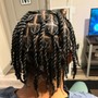 large knotless braids