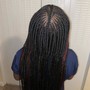 Goddess knotless Braids