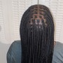 Large size box braids