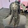 2 strand twist (no locs)