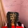 2 strand twist (no locs)