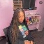 2 strand twist (no locs)