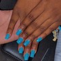 Acrylic mani & pedi