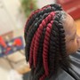 Crochet (For tapered sides/back)