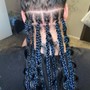 Medium Knotless Braids