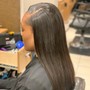 Synthetic hair Pre rinse treatment